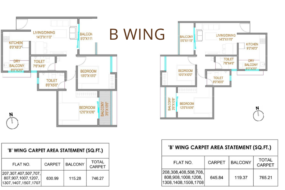 Bella-Casa-Floor-Plan-B-Wing-2-BHK-746-765-Sqft