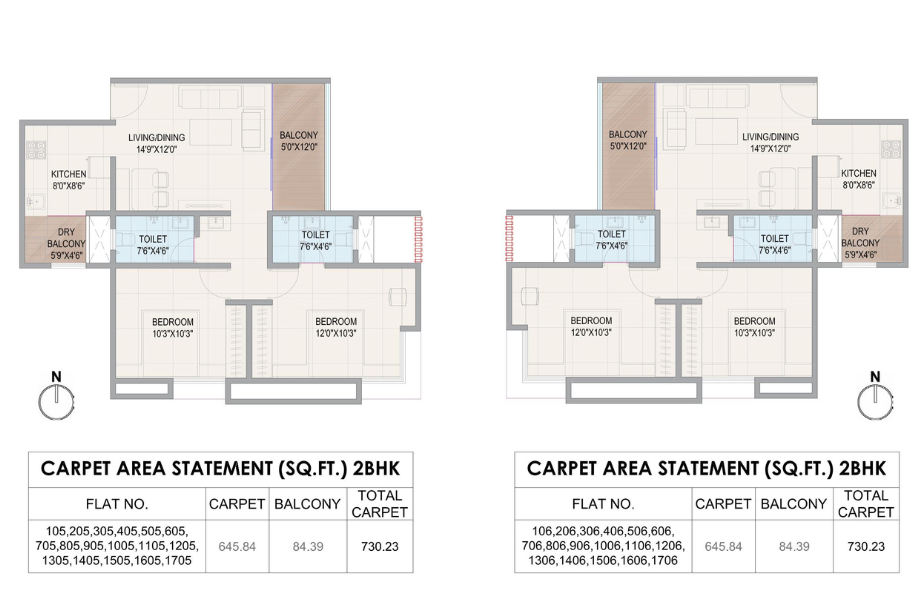 Bella-Casa-Floor-Plan-C-Wing-2-BHK-730-Sqft